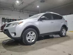 Salvage cars for sale at Candia, NH auction: 2015 Toyota Rav4 LE