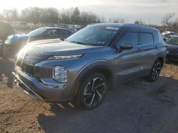 Salvage cars for sale at Chalfont, PA auction: 2022 Mitsubishi Outlander SEL