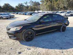 Salvage cars for sale at Ocala, FL auction: 2016 Honda Accord LX