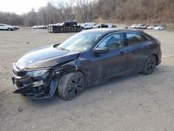 Salvage cars for sale at Marlboro, NY auction: 2019 Honda Civic EXL