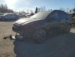 Salvage cars for sale from Copart Bowmanville, ON: 2023 Hyundai Kona N Line