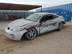 Salvage cars for sale at Andrews, TX auction: 2008 Mitsubishi Eclipse GS