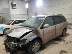 Honda salvage cars for sale: 2002 Honda Odyssey EXL