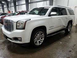 Salvage cars for sale at Ham Lake, MN auction: 2018 GMC Yukon XL K1500 SLT