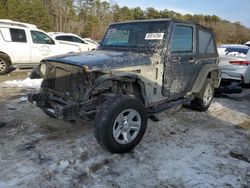 Salvage cars for sale at Seaford, DE auction: 2007 Jeep Wrangler X