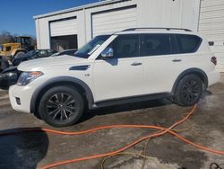 Salvage cars for sale at Montgomery, AL auction: 2018 Nissan Armada Platinum