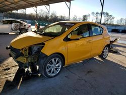 Salvage cars for sale at Cartersville, GA auction: 2014 Toyota Prius C