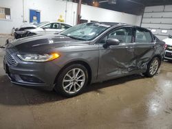 Ford Vehiculos salvage en venta: 2017 Ford Fusion SE