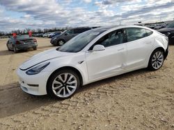 Salvage cars for sale at New Braunfels, TX auction: 2020 Tesla Model 3