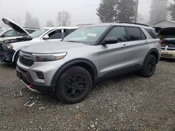 Salvage cars for sale at Graham, WA auction: 2023 Ford Explorer Timberline