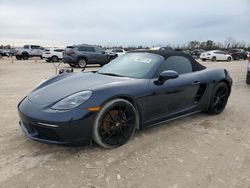 Salvage cars for sale at Houston, TX auction: 2021 Porsche Boxster Base