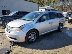 Salvage cars for sale at Seaford, DE auction: 2012 Honda Odyssey EXL