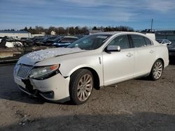 Salvage cars for sale at Pennsburg, PA auction: 2011 Lincoln MKS