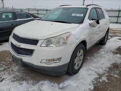 Salvage cars for sale at Elgin, IL auction: 2011 Chevrolet Traverse LT