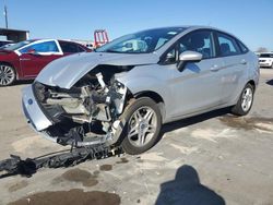 Salvage cars for sale at Grand Prairie, TX auction: 2019 Ford Fiesta SE