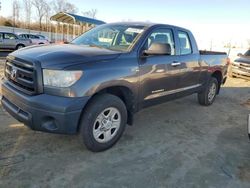 Salvage cars for sale at Spartanburg, SC auction: 2012 Toyota Tundra Double Cab SR5