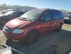 Chrysler salvage cars for sale: 2001 Chrysler Town & Country LXI