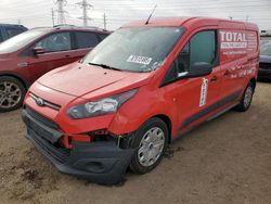 Salvage trucks for sale at Elgin, IL auction: 2018 Ford Transit Connect XL