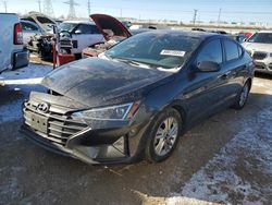 Salvage cars for sale at auction: 2020 Hyundai Elantra SEL