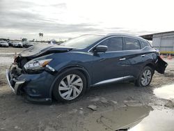 Nissan salvage cars for sale: 2017 Nissan Murano S