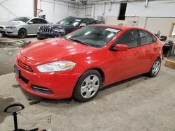 Salvage cars for sale at Center Rutland, VT auction: 2016 Dodge Dart SE