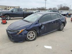 Salvage cars for sale at Wilmer, TX auction: 2022 Toyota Corolla LE