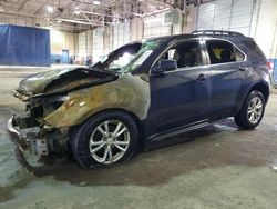 Salvage cars for sale at Woodhaven, MI auction: 2016 Chevrolet Equinox LT