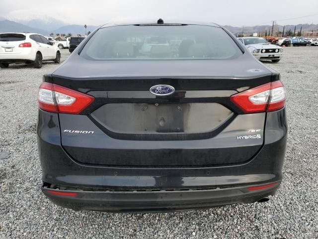 2016 Ford Fusion SE Hybrid