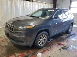 Jeep Grand Cherokee salvage cars for sale: 2016 Jeep Cherokee Latitude