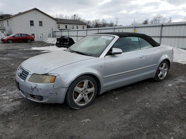 2003 Audi A4 3.0 Cabriolet