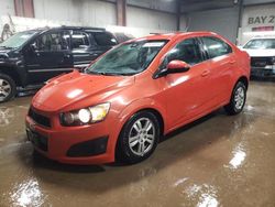 Salvage cars for sale at Elgin, IL auction: 2012 Chevrolet Sonic LT