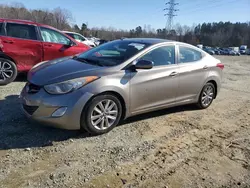 Salvage cars for sale at Mebane, NC auction: 2013 Hyundai Elantra GLS