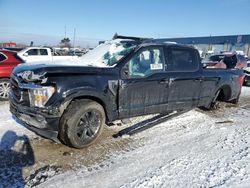 Salvage cars for sale at Woodhaven, MI auction: 2023 Ford F150 Supercrew