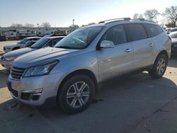 Salvage cars for sale from Copart Sacramento, CA: 2015 Chevrolet Traverse LT