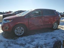 Salvage cars for sale at Earlington, KY auction: 2018 Ford Edge SEL