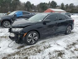 Salvage cars for sale at Mendon, MA auction: 2018 Honda Civic EXL