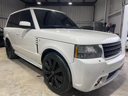 Land Rover salvage cars for sale: 2011 Land Rover Range Rover HSE Luxury