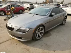 Salvage cars for sale at Los Angeles, CA auction: 2008 BMW 650 I