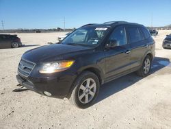 Salvage cars for sale from Copart New Braunfels, TX: 2009 Hyundai Santa FE SE