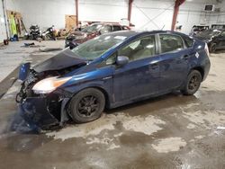 Salvage cars for sale at Center Rutland, VT auction: 2013 Toyota Prius