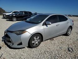 Vehiculos salvage en venta de Copart Taylor, TX: 2017 Toyota Corolla L