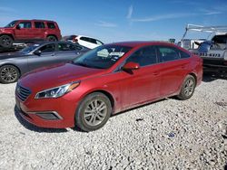 Salvage cars for sale at Taylor, TX auction: 2017 Hyundai Sonata SE