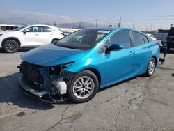 Salvage cars for sale at Sun Valley, CA auction: 2022 Toyota Prius Prime LE