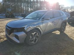 Salvage cars for sale from Copart North Billerica, MA: 2024 Hyundai Tucson Limited