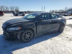 Salvage cars for sale at Barberton, OH auction: 2016 Ford Fusion Titanium