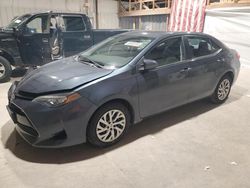 Salvage cars for sale at Sikeston, MO auction: 2017 Toyota Corolla L