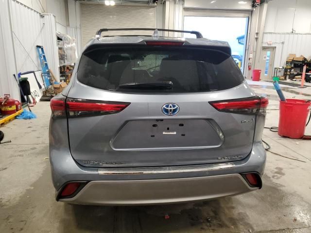 2020 Toyota Highlander Hybrid Platinum