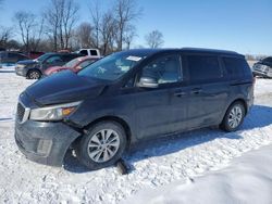 KIA Sedona lx salvage cars for sale: 2016 KIA Sedona LX