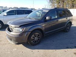 Salvage cars for sale at Dunn, NC auction: 2018 Dodge Journey SE