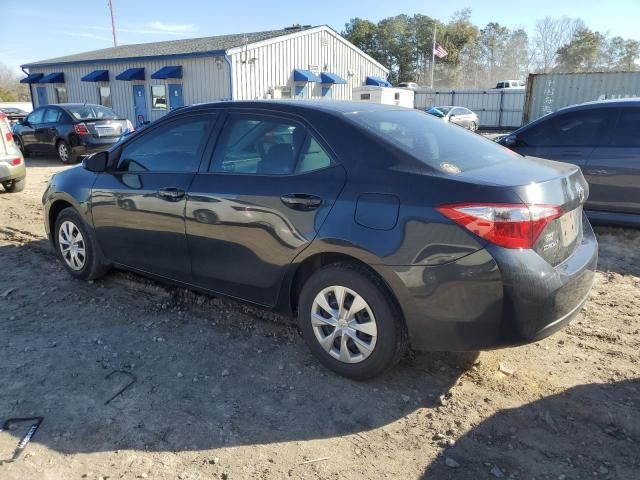 2016 Toyota Corolla L